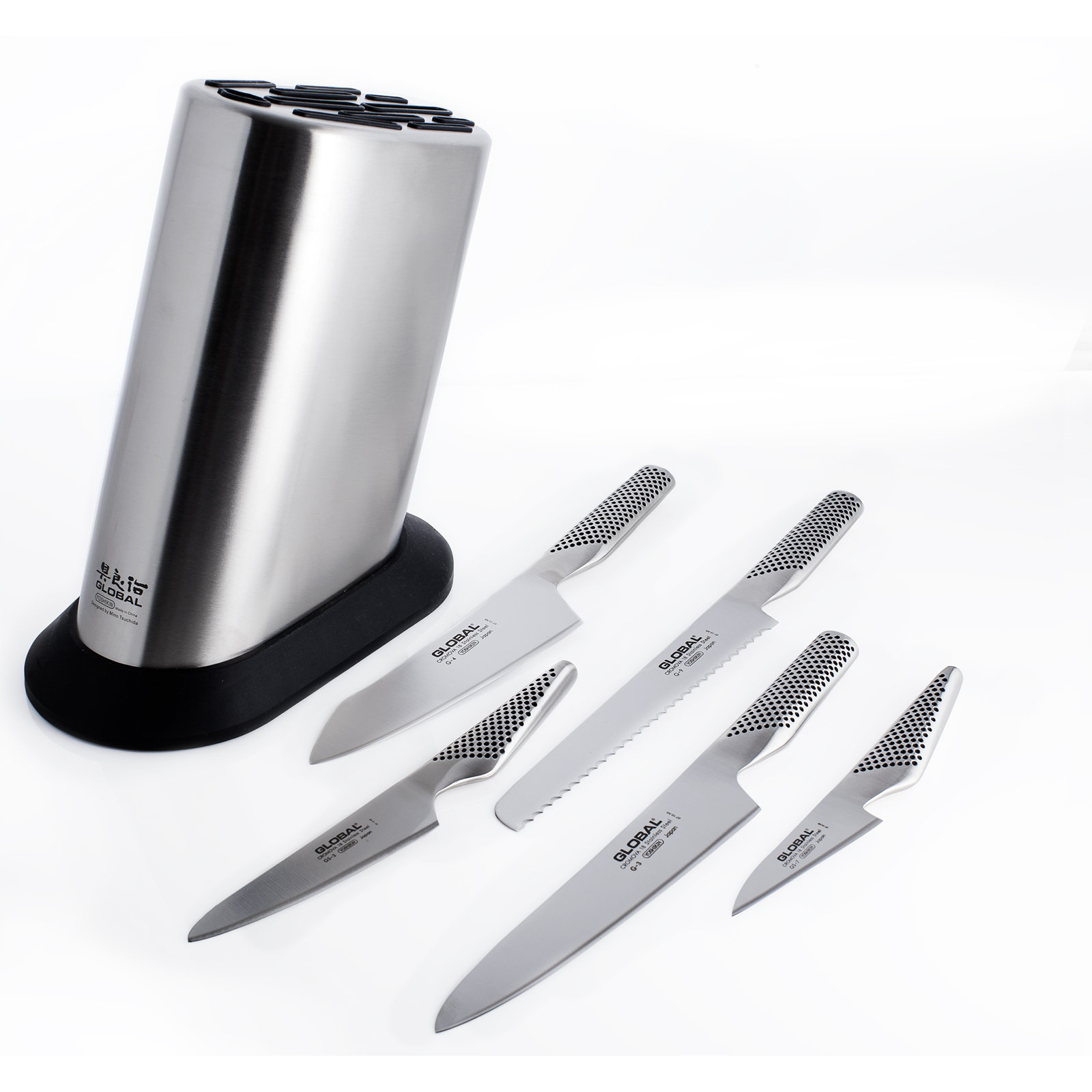 Global Knives Classic Knife Block Set - Thumbnail 2